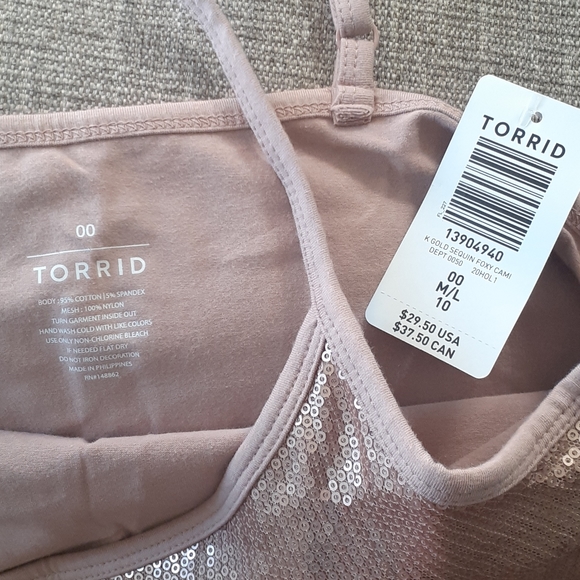 Torrid sequence spaghetti strap - Picture 2 of 4